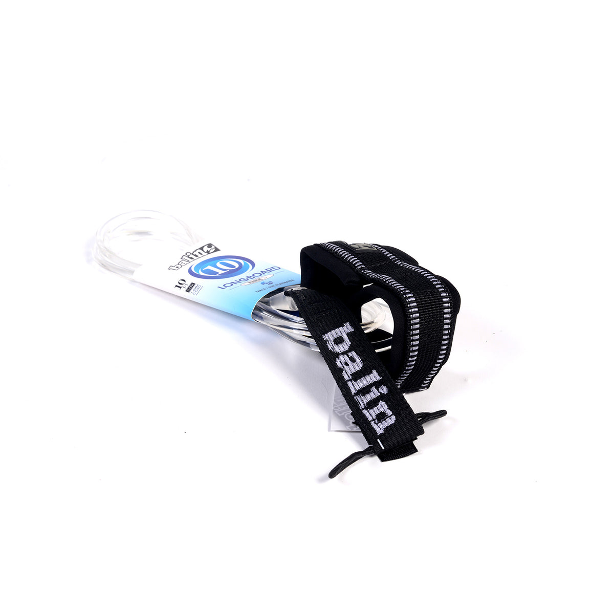 BALIN - Longboard / SUP Leash - Knee (7.4mm) - Clear
