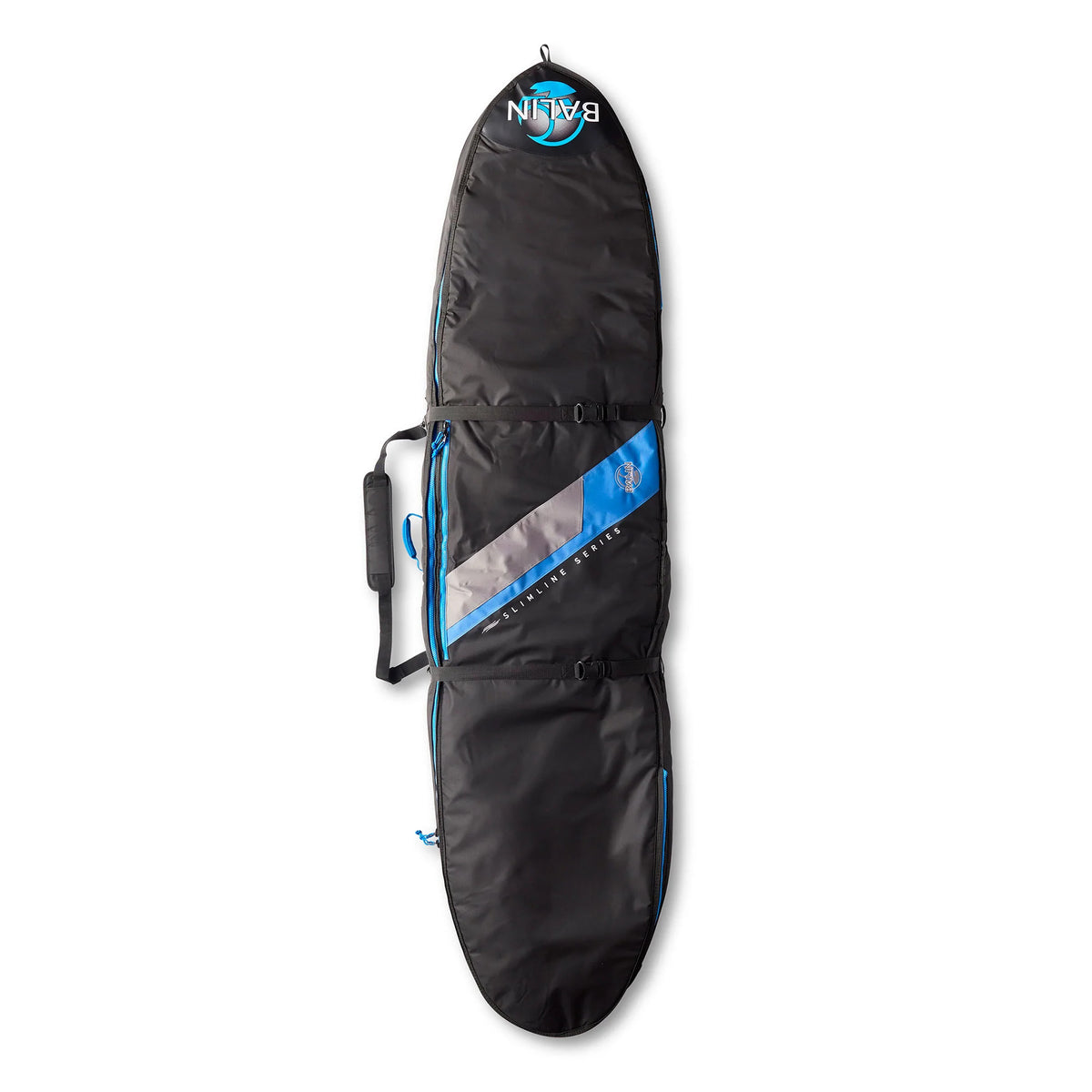 BALIN - Housse Voyage 1-3 planches - Multi Bulky Longboard, Fish & Hybrid 10mm - Black / Blue