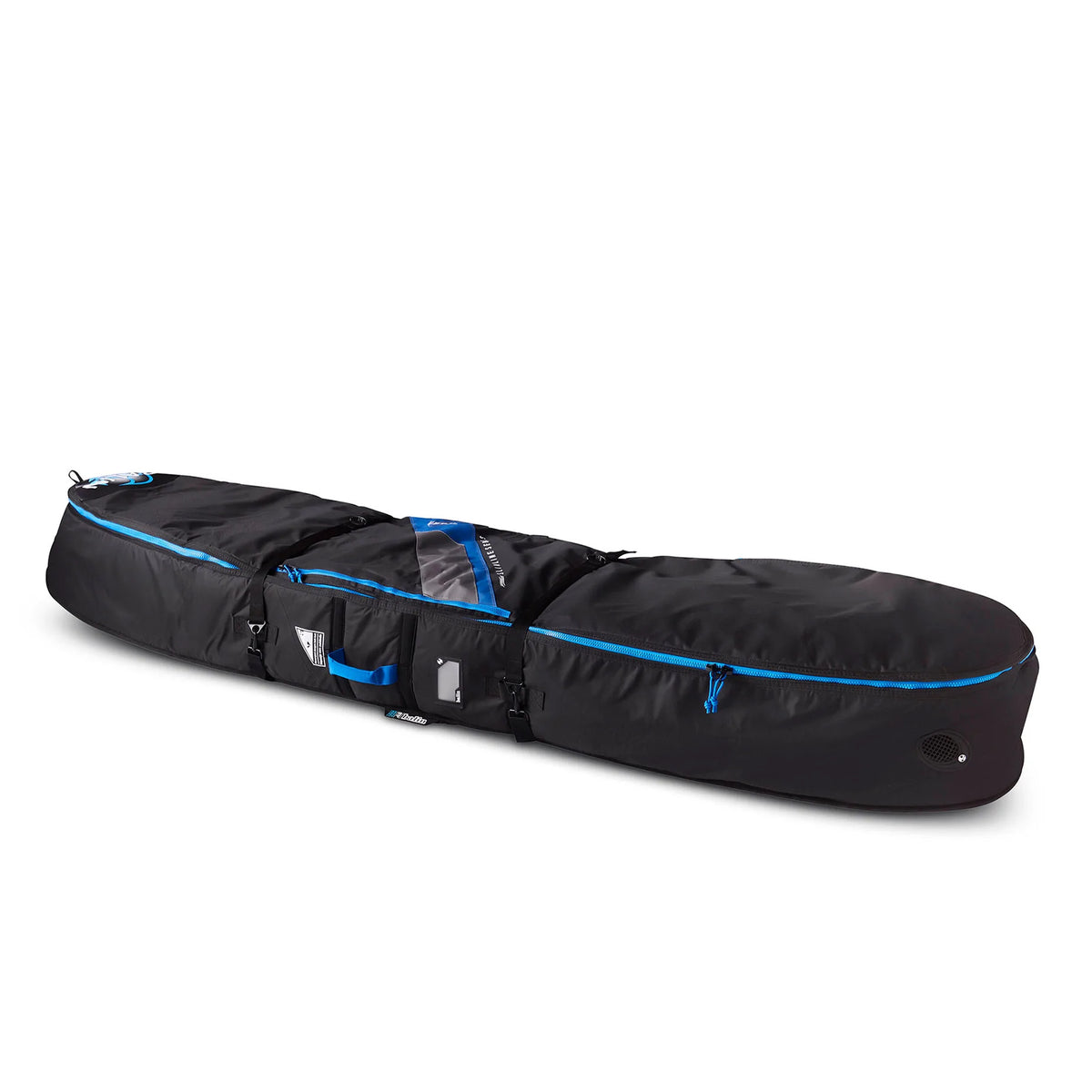 BALIN - Housse Voyage 1-3 planches - Multi Bulky Longboard, Fish & Hybrid 10mm - Black / Blue