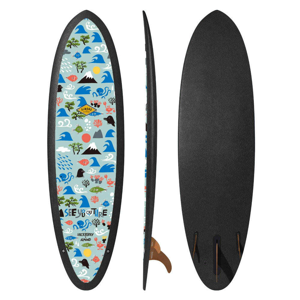 ALMOND Surfboards - R-Series 6'4 - Huck