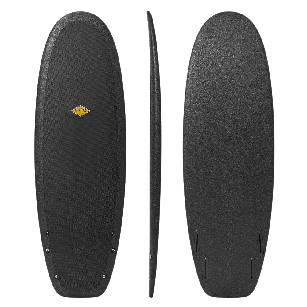 ALMOND Surfboards - R-Series 5'4 - Black