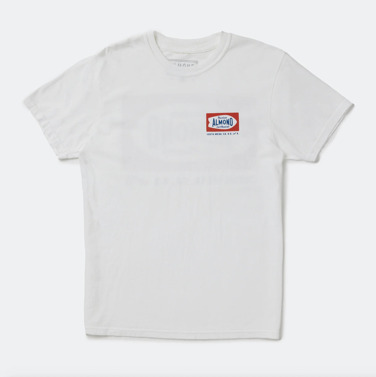 ALMOND Surfboards - Seaview Tee - White