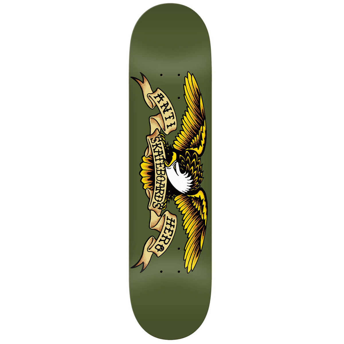 Anti Hero - Classic Eagle 8.38 Deck - Dark Green