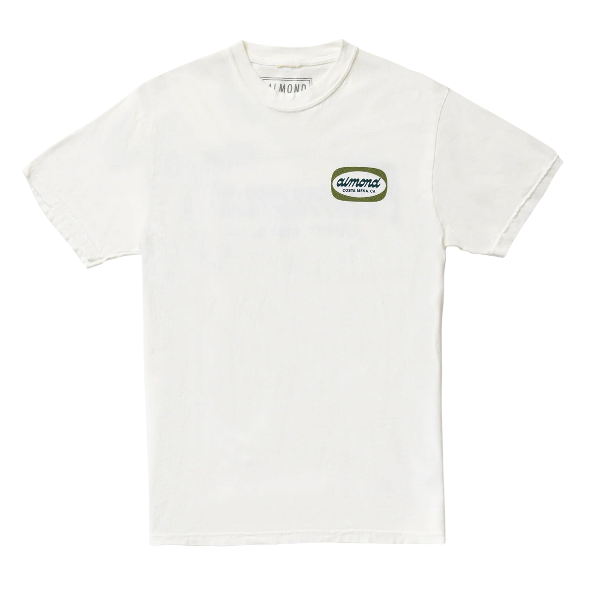 ALMOND Surfboards - Cypress Ave Tee - White