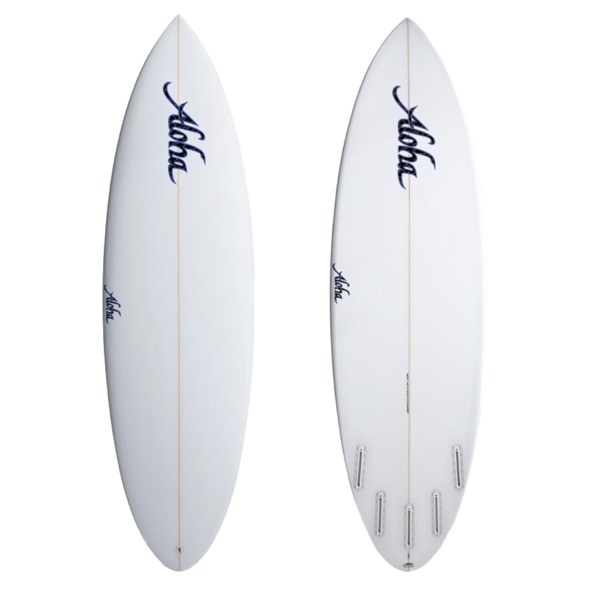 ALOHA Surfboards - Jalapeno 5'10 (PU) - Futures - Clear