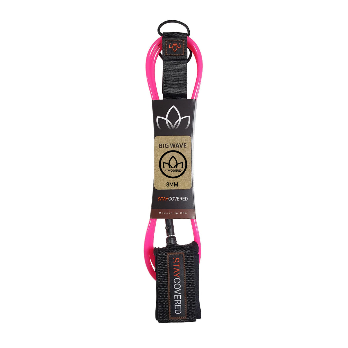 STAY COVERED - Big Wave Leash (8mm)