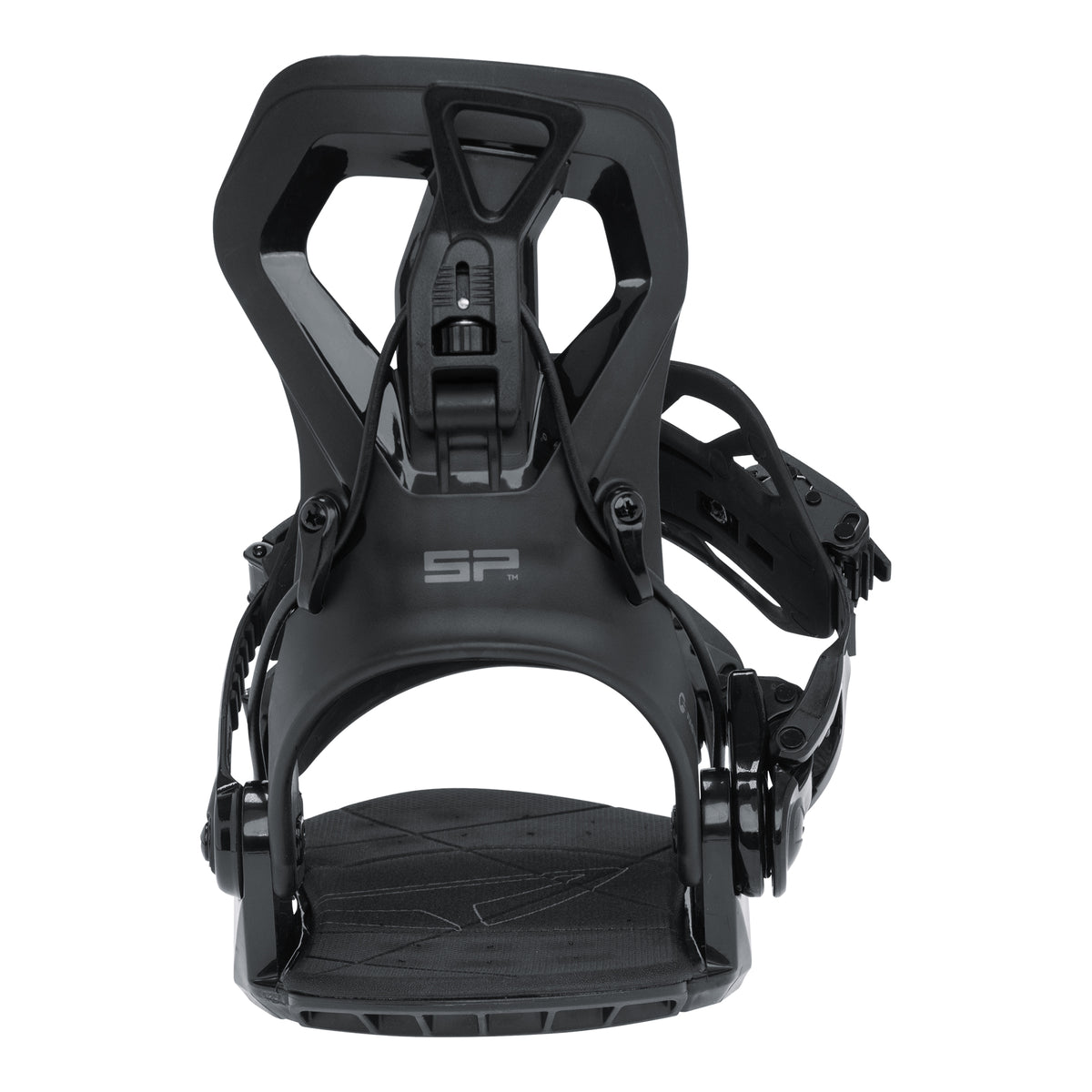 SP BINDINGS - Fixations Snowboard BASE+ 2027 (Multi Entrée) - Black