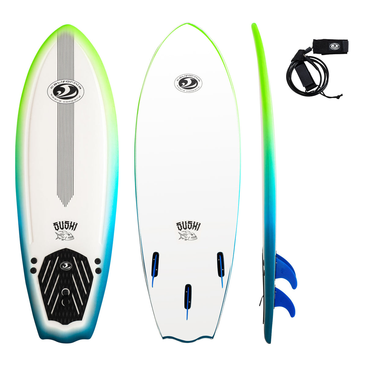CBC - Sushi Fish Softboard 5'8 - Graphic