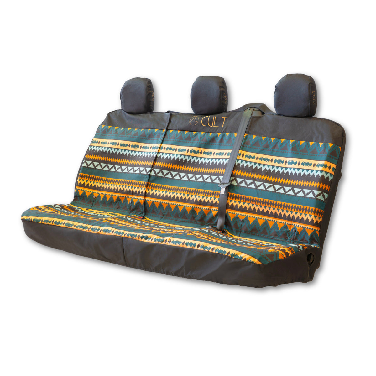 CULT - Housse protection banquette arrière van - Triple - Indi Black