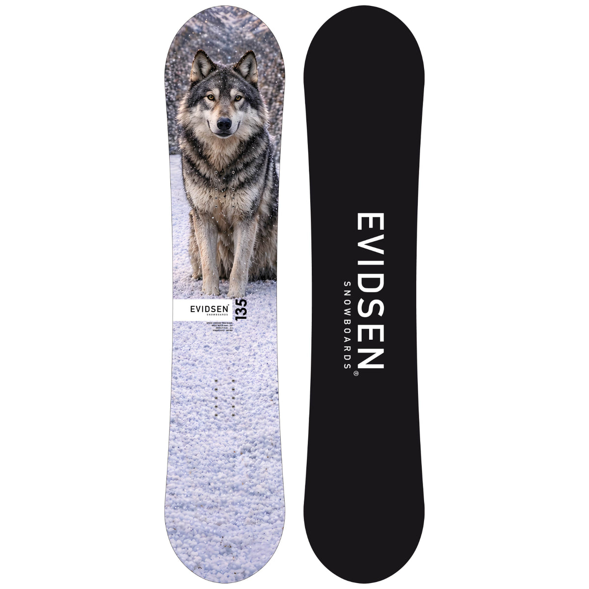 EVIDSEN SNOWBOARDS - Junior Snowboard - Lobo - 135cm