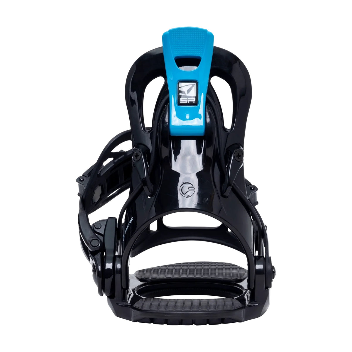 SP BINDINGS - Fixations Snowboard Enfant - KIDDO 2026/27 (Entrée arrière) - Black