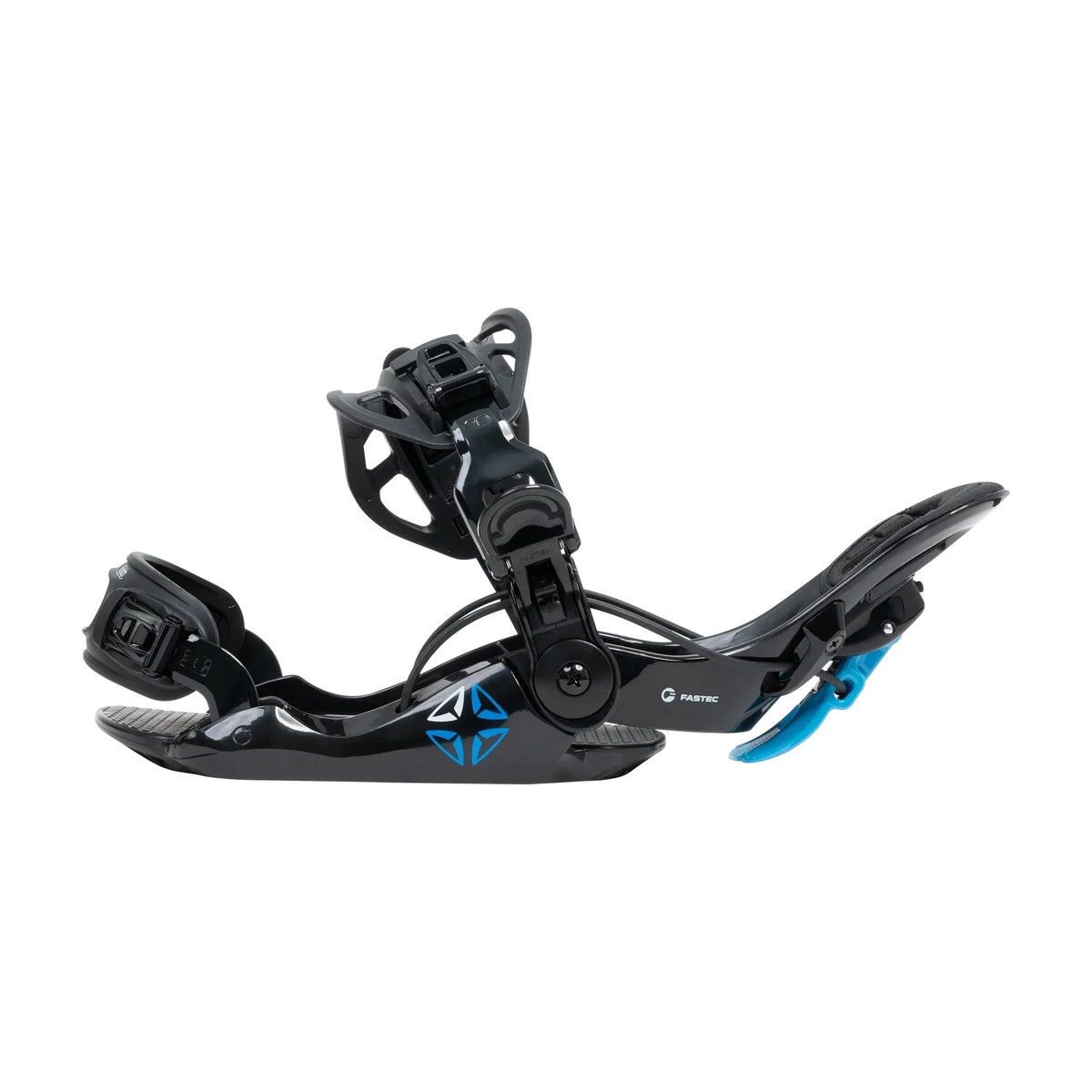 SP BINDINGS - Fixations Snowboard Enfant - KIDDO 2026/27 (Entrée arrière) - Black