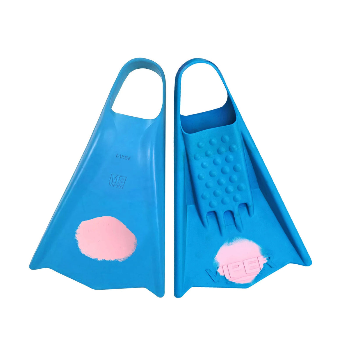 MS VIPER - Palmes Bodyboard - Aqua / Pink