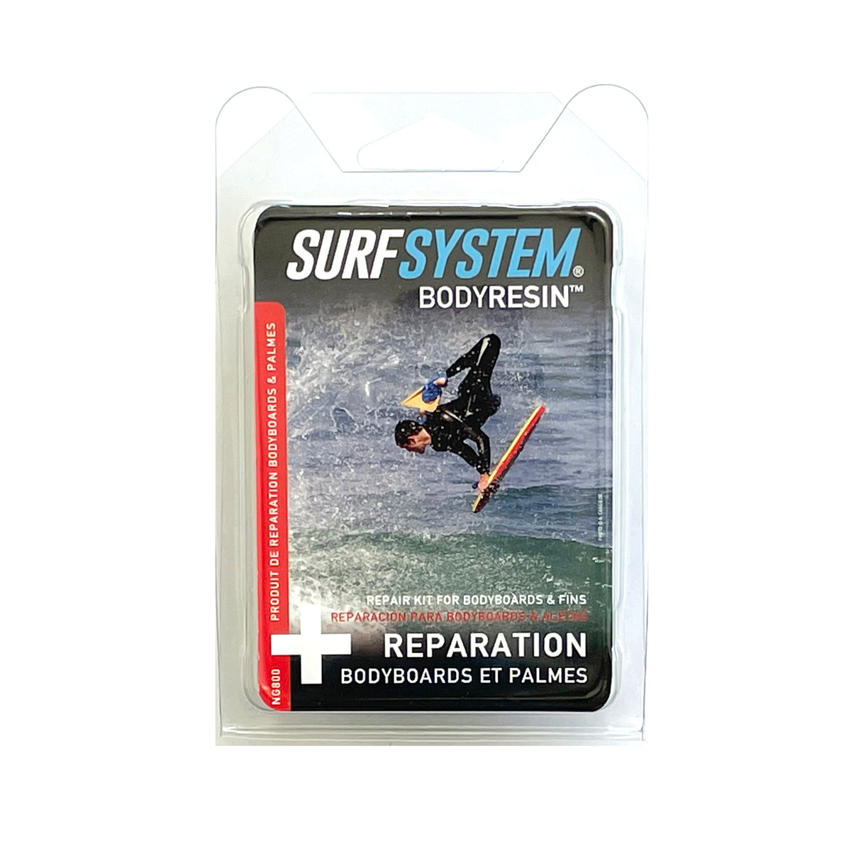 SURF SYSTEM - Bodyresin repair kit - Bodyboard and Fins