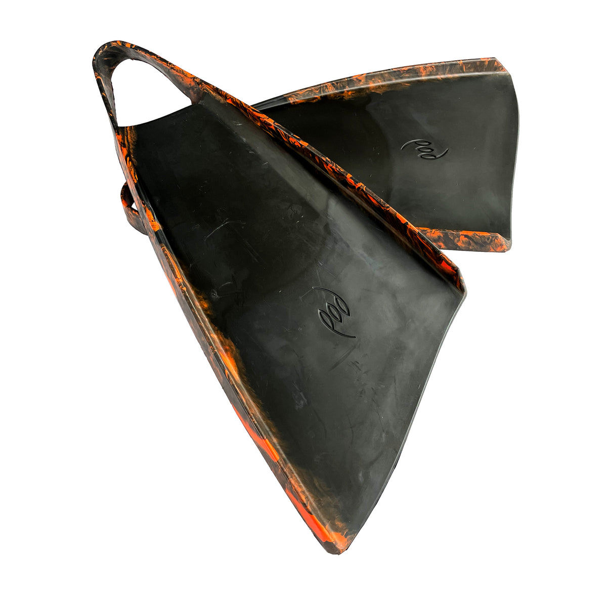 POD - PF3 EVO - Bodyboard Fins - Black / Orange