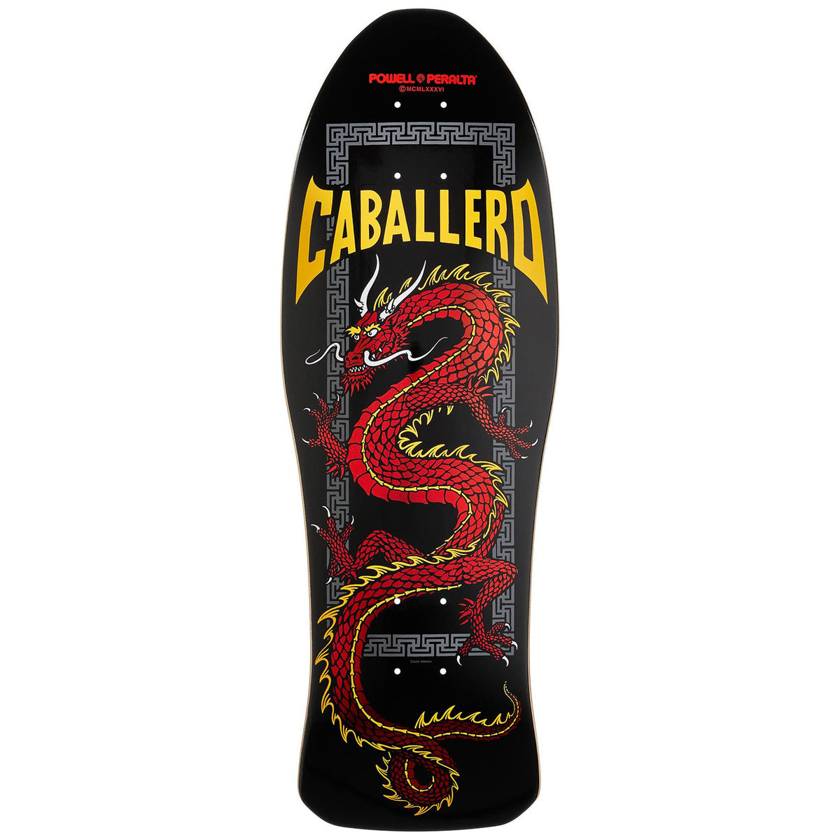 Powell Peralta - Cab Chinese Dragon Deck - Red