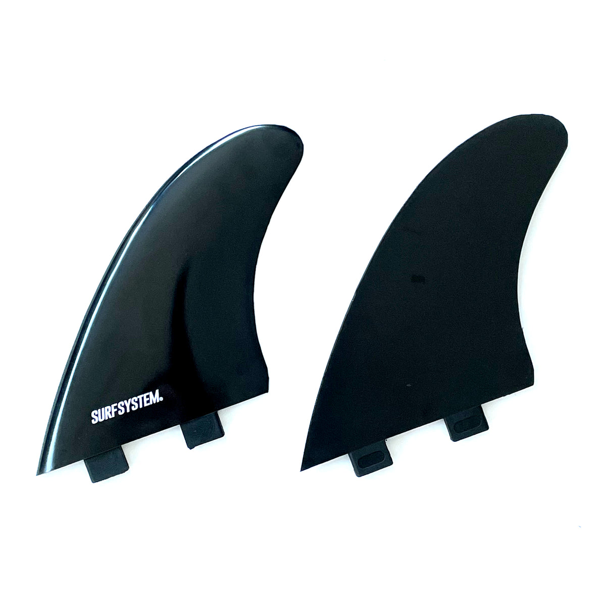 SURF SYSTEM - Set de 2 dérives avec clé - Twin - FCS Compatible - Black