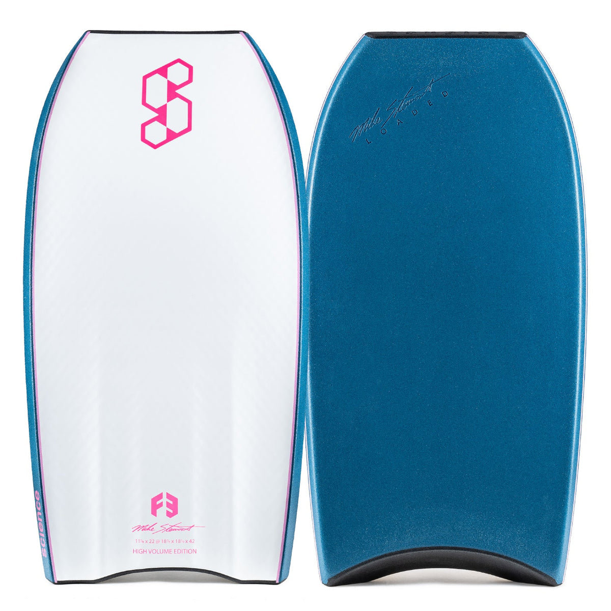 Science Bodyboards - Style Loaded F3 Hi Volume PP - Deep Sea Green / White