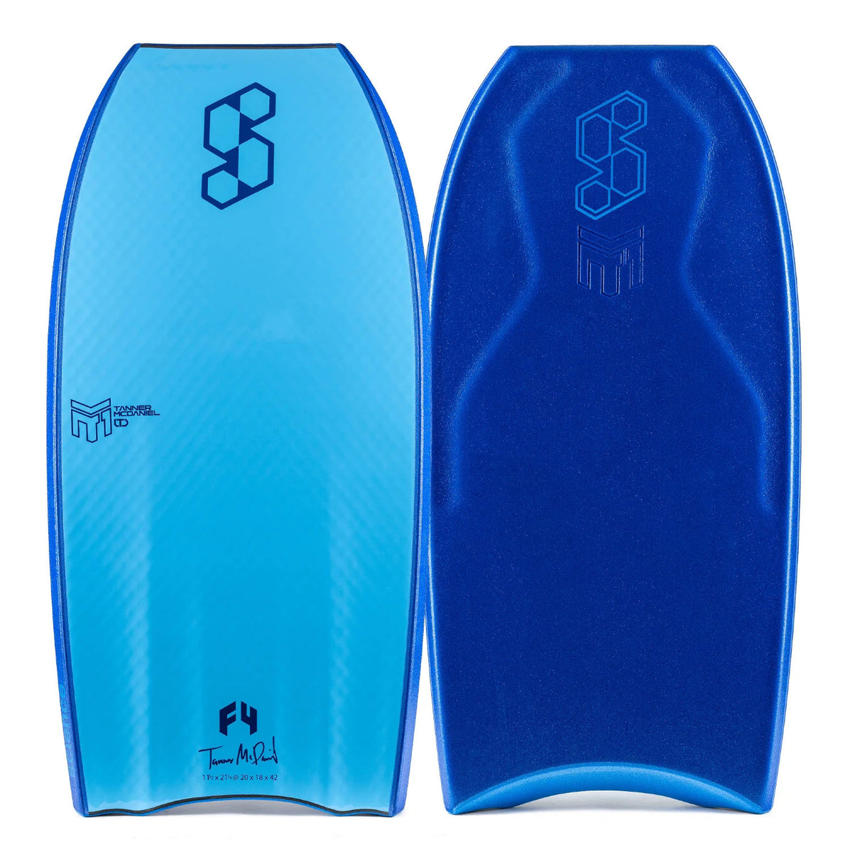 Science Bodyboard - Tanner LTD PP 1.9 Tri Quad F4 - Dark Blue / Royal Blue