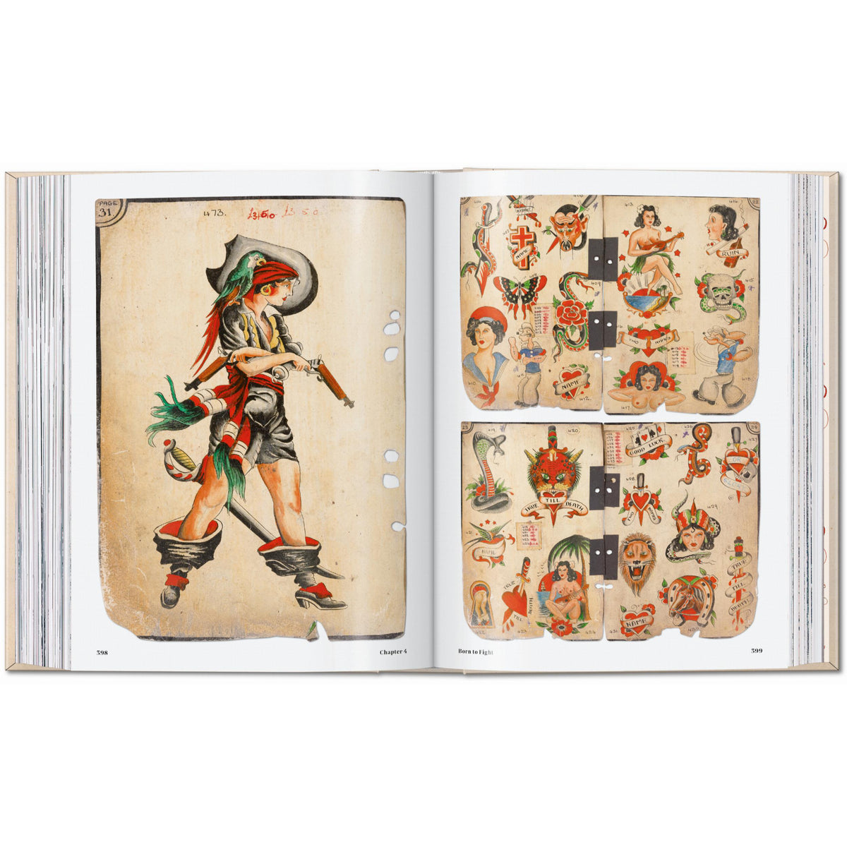 Taschen - Libro - Tatuaje, años 1730-1970. Henk Schiffmacher