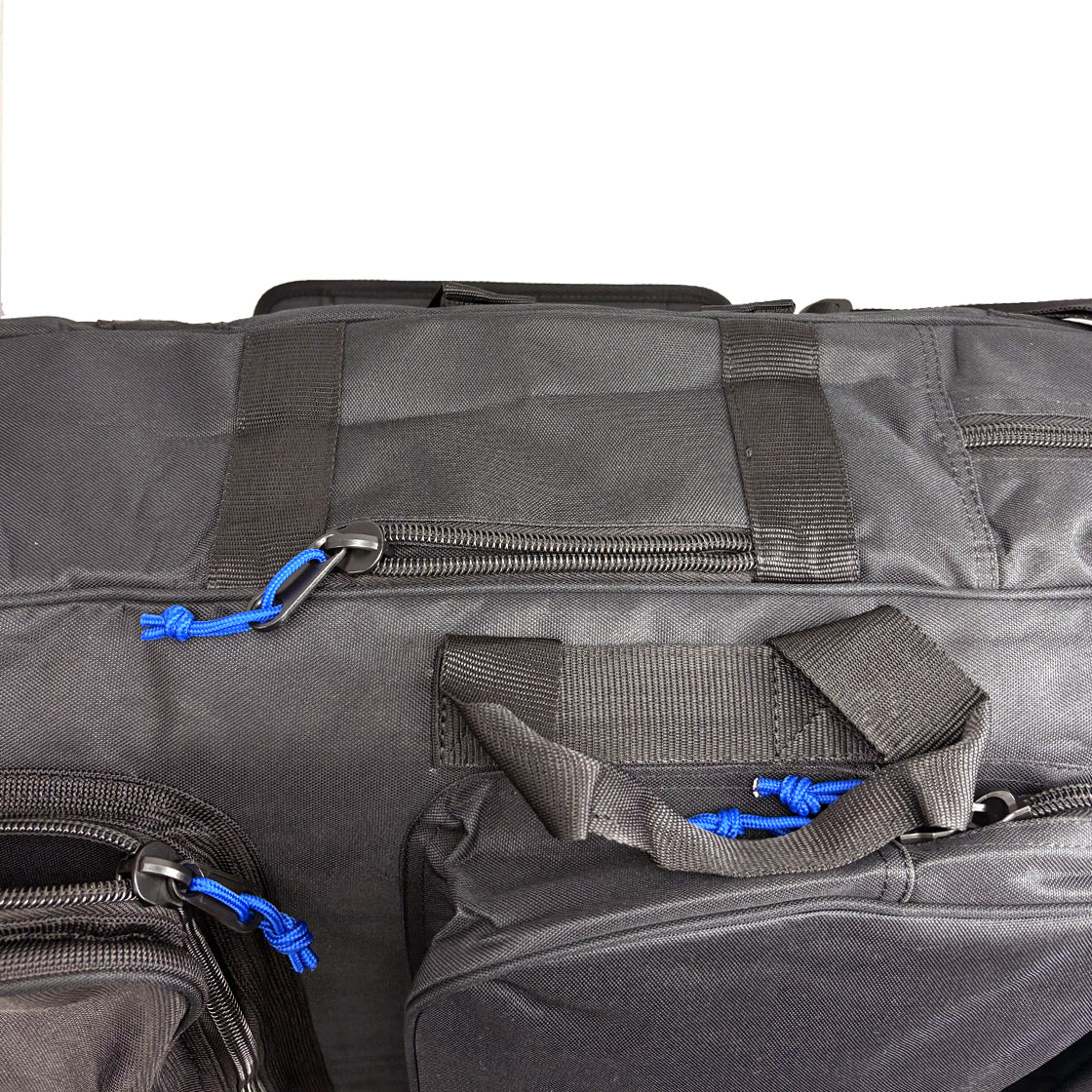 GYROLL - Funda para bodyboard Tri-Pouch - Negro / Azul