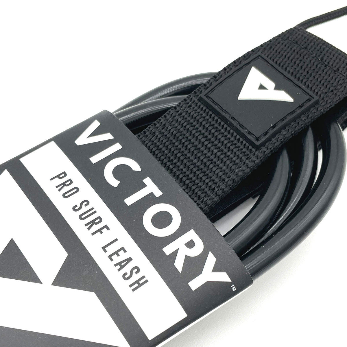 VICTORY - Surf Leash PRO 9' - Matte Black