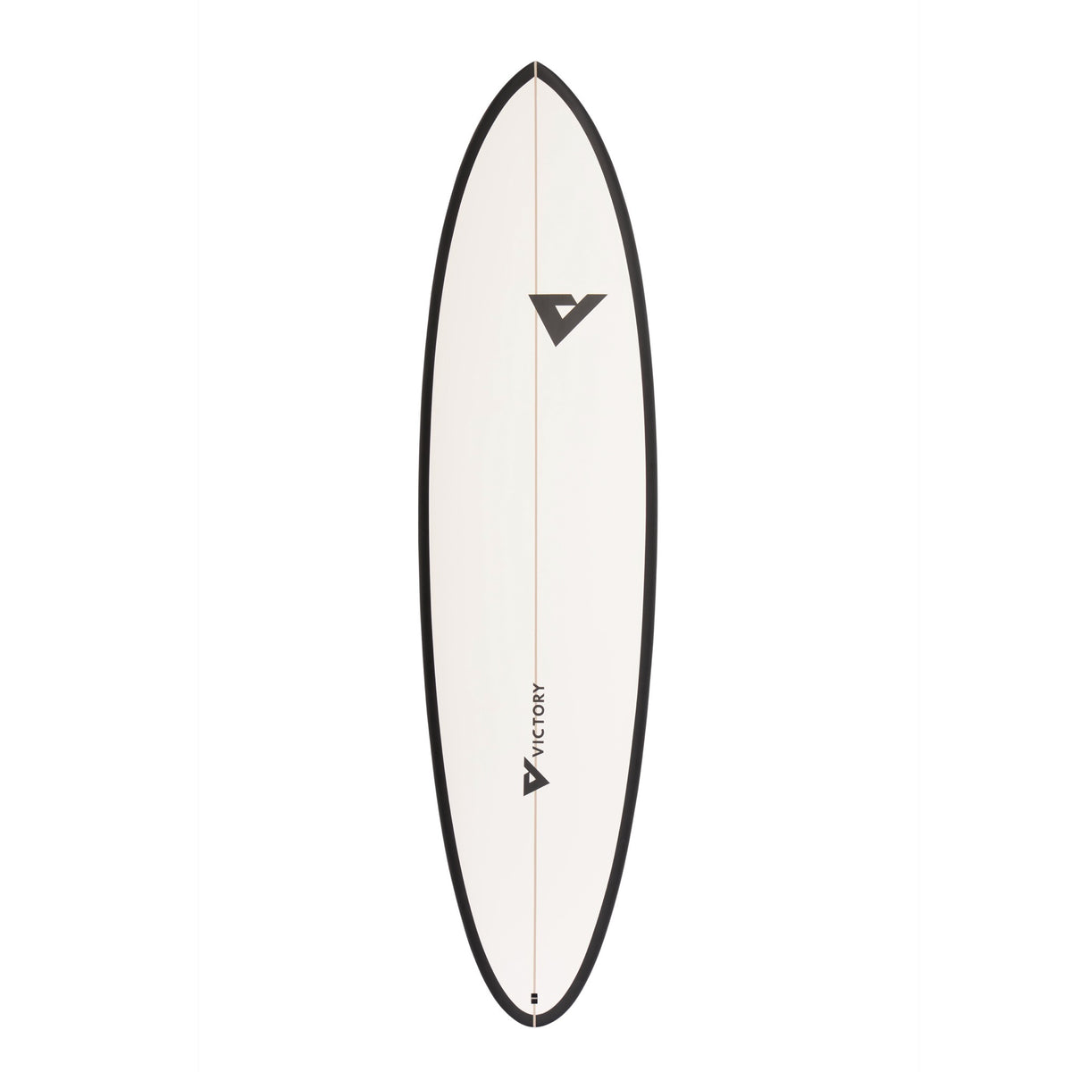 Victory Surfboards - Midlength - Epoxy - Futures - Matt Black / White