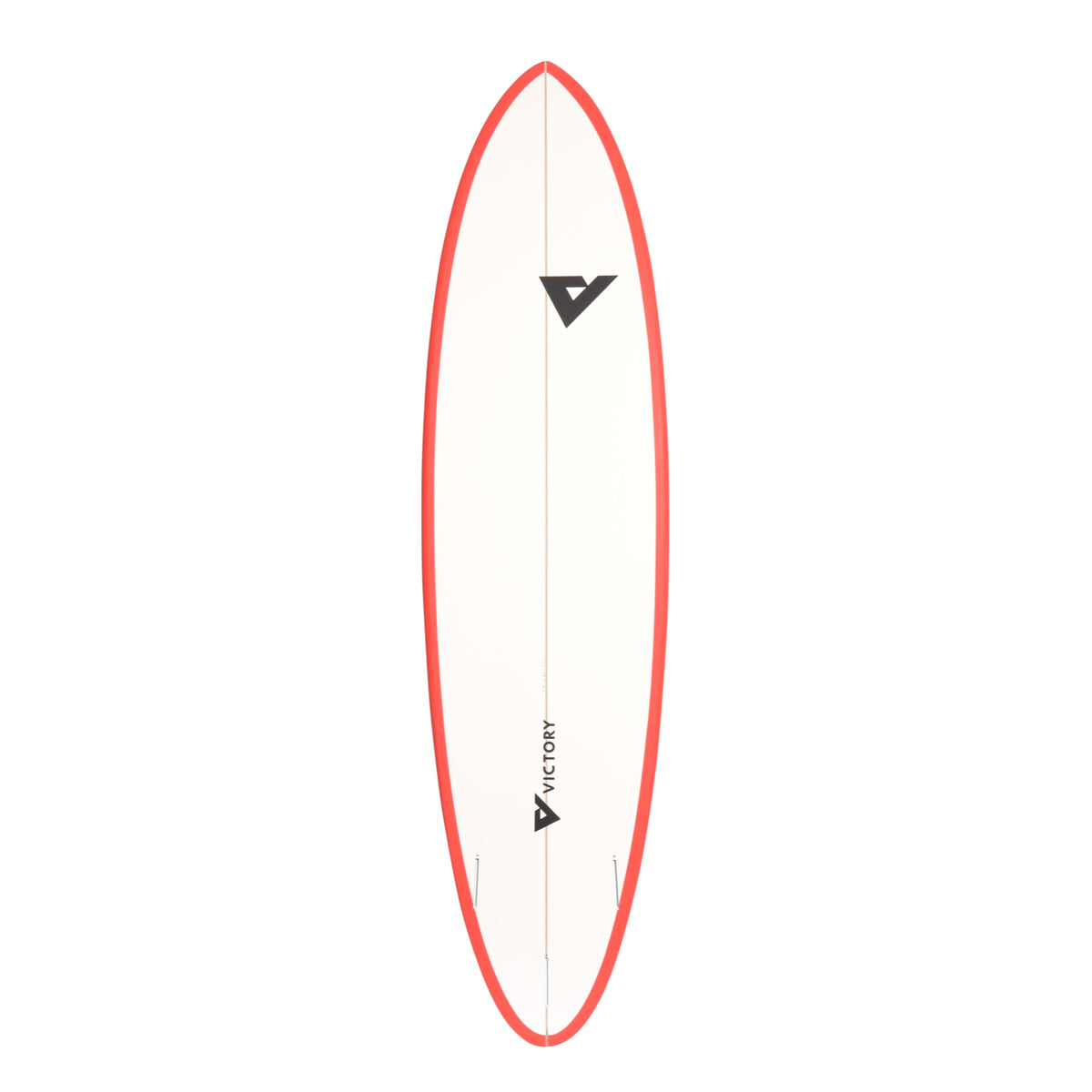 Victory Surfboards - Midlength - Epoxy - Futures - Matt Red / White