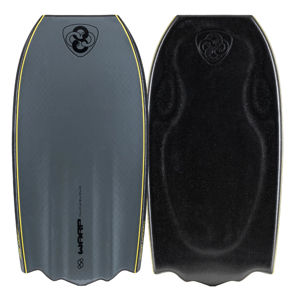 SCIENCE Bodyboards - WARP Concept PP 1.9 - Black / Dark Grey