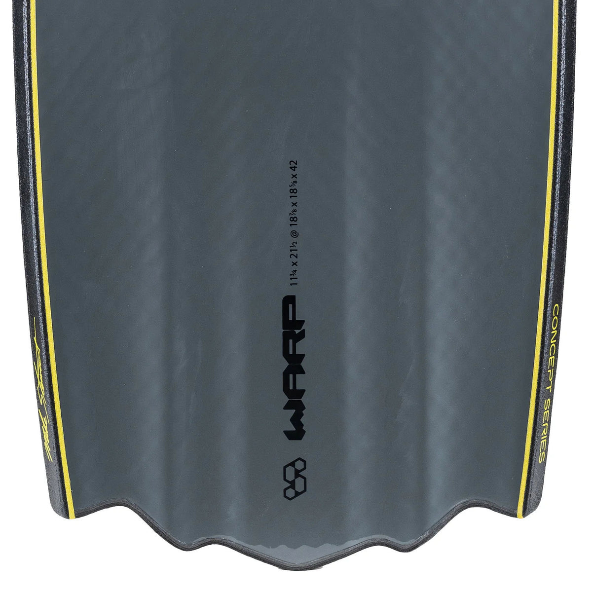 SCIENCE Bodyboards - WARP Concept PP 1.9 - Black / Dark Grey