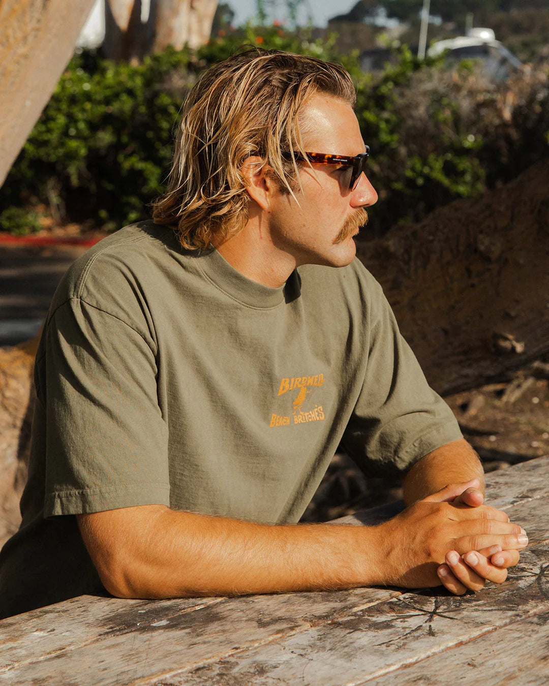 Birdwell - License Plate T-Shirt - Army