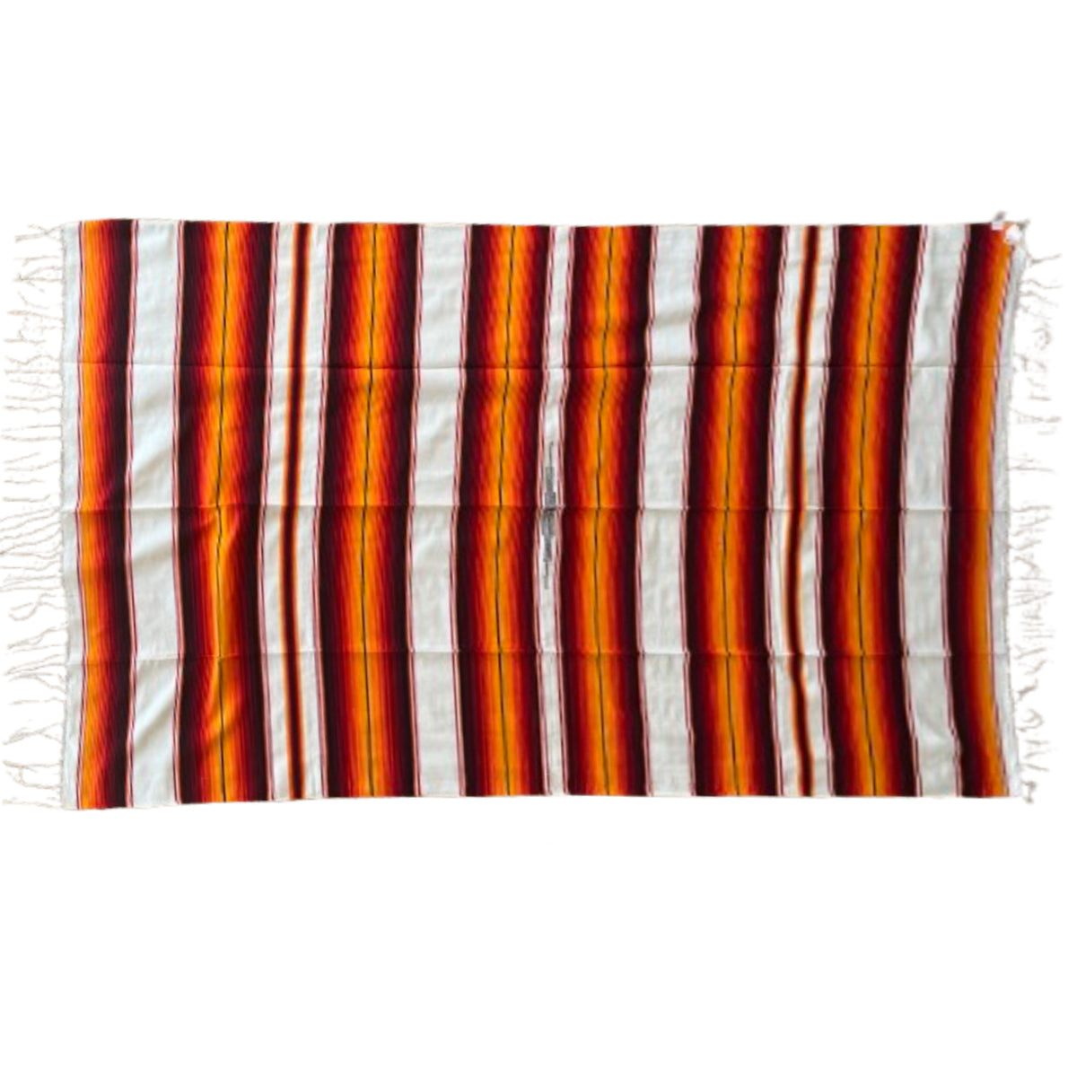 Woodstockshop - Couverture Mexicaine à rayures - Red
