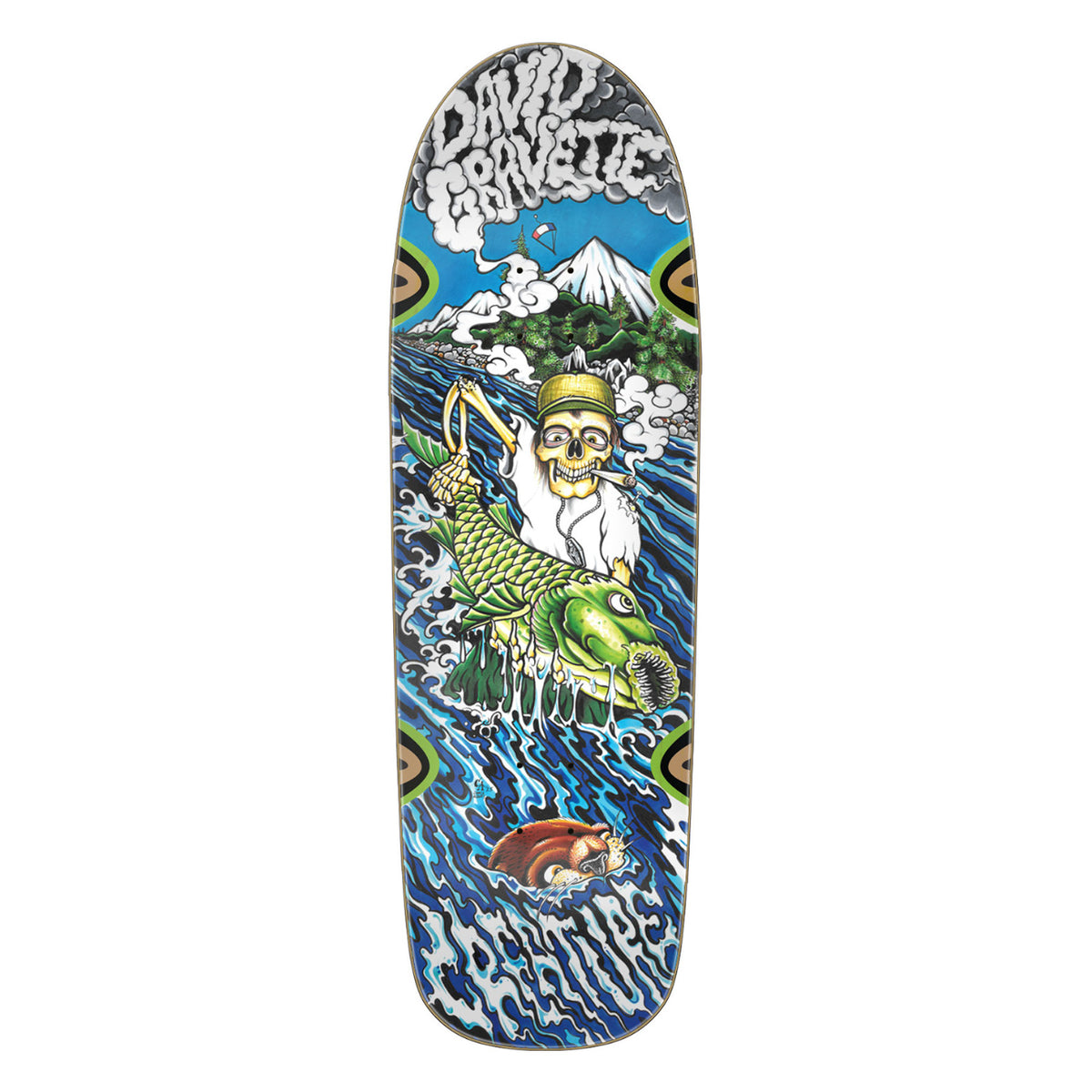 CREATURE SKATEBOARDS - Planche de Skateboard GRAVETTE HIPPIE FALLS PRO 9