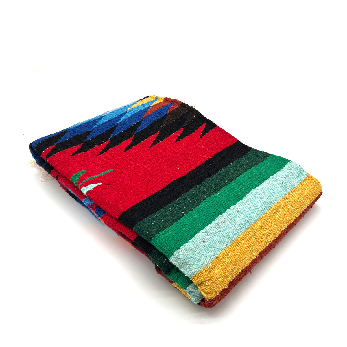 Woodstockshop - Plaid Mexicain à motifs - Red