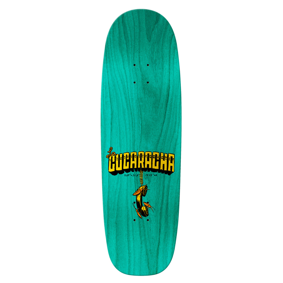 Anti Hero - Jalopi Cucaracha 9.69 x 31.8 Deck - Brown