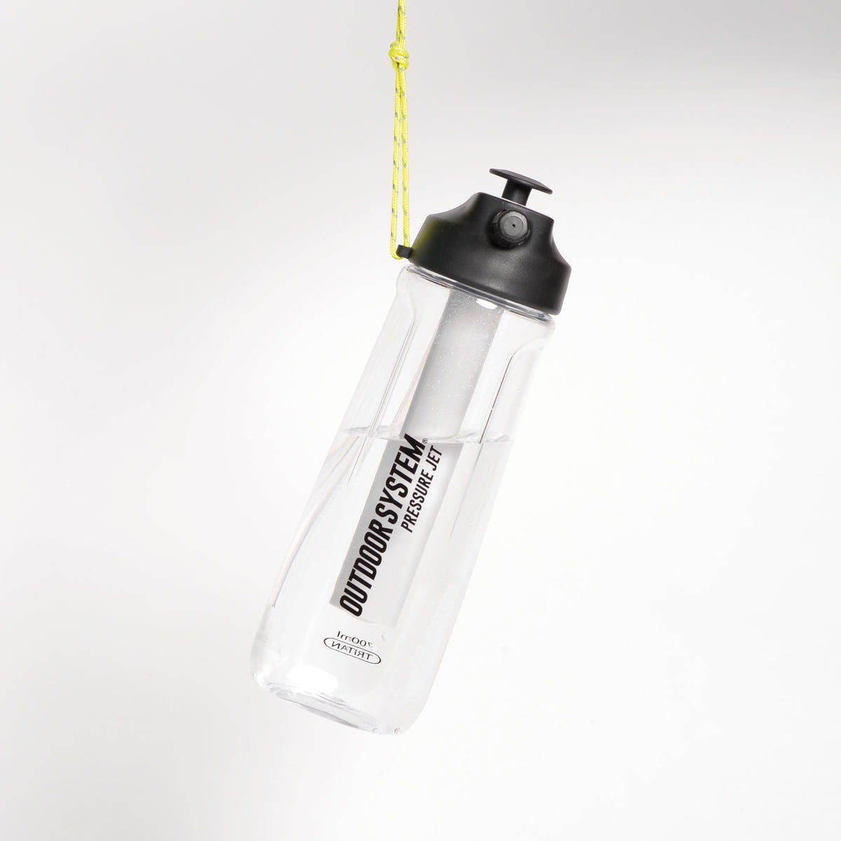 Outdoor System - Gourde Multifonctions - Pressure Jet 700ML - Black