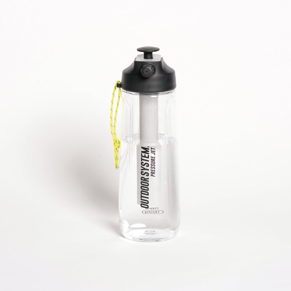 Outdoor System - Gourde Multifonctions - Pressure Jet 700ML - Black