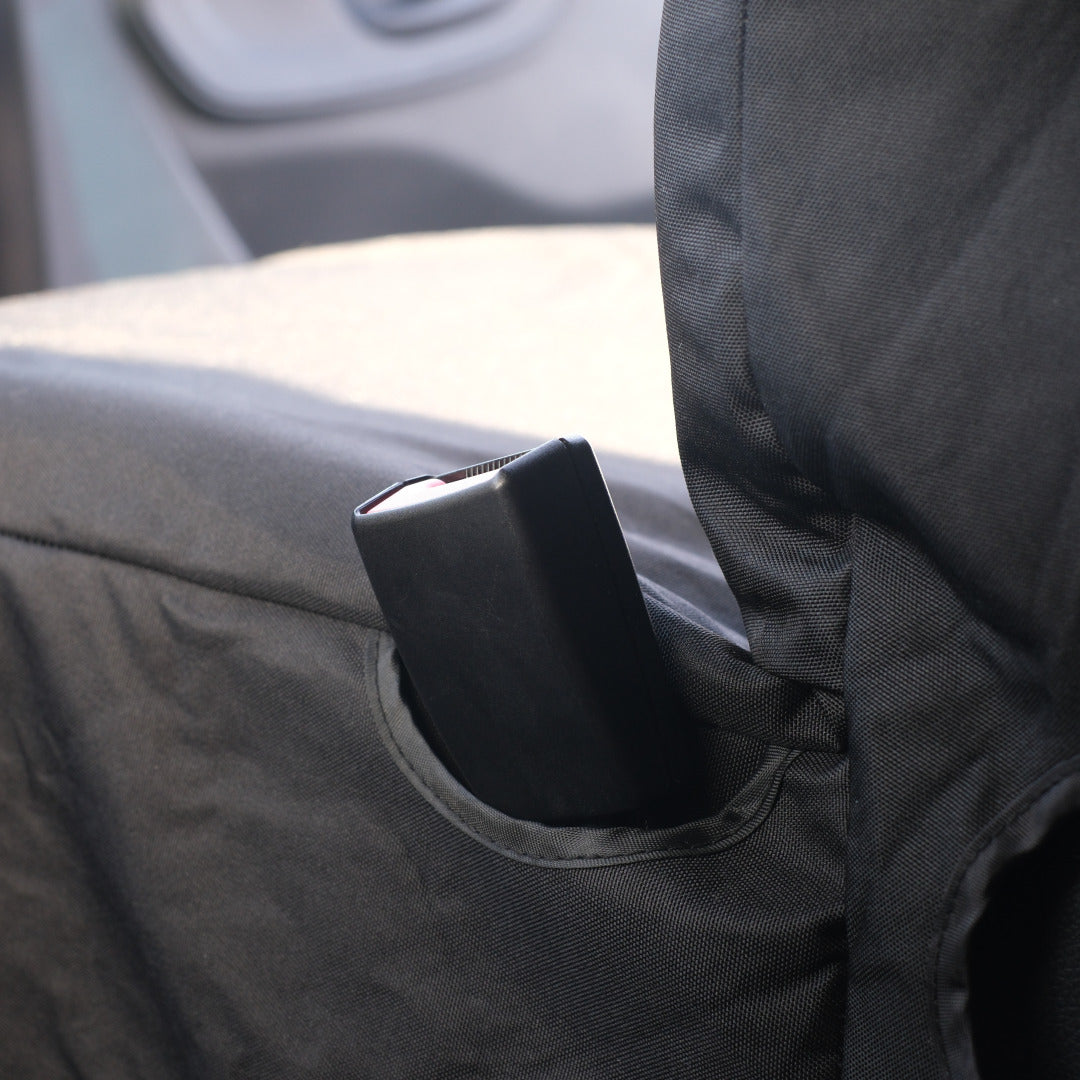 CULT - Funda protectora para asiento de coche / furgoneta - Simple - Indi Negro