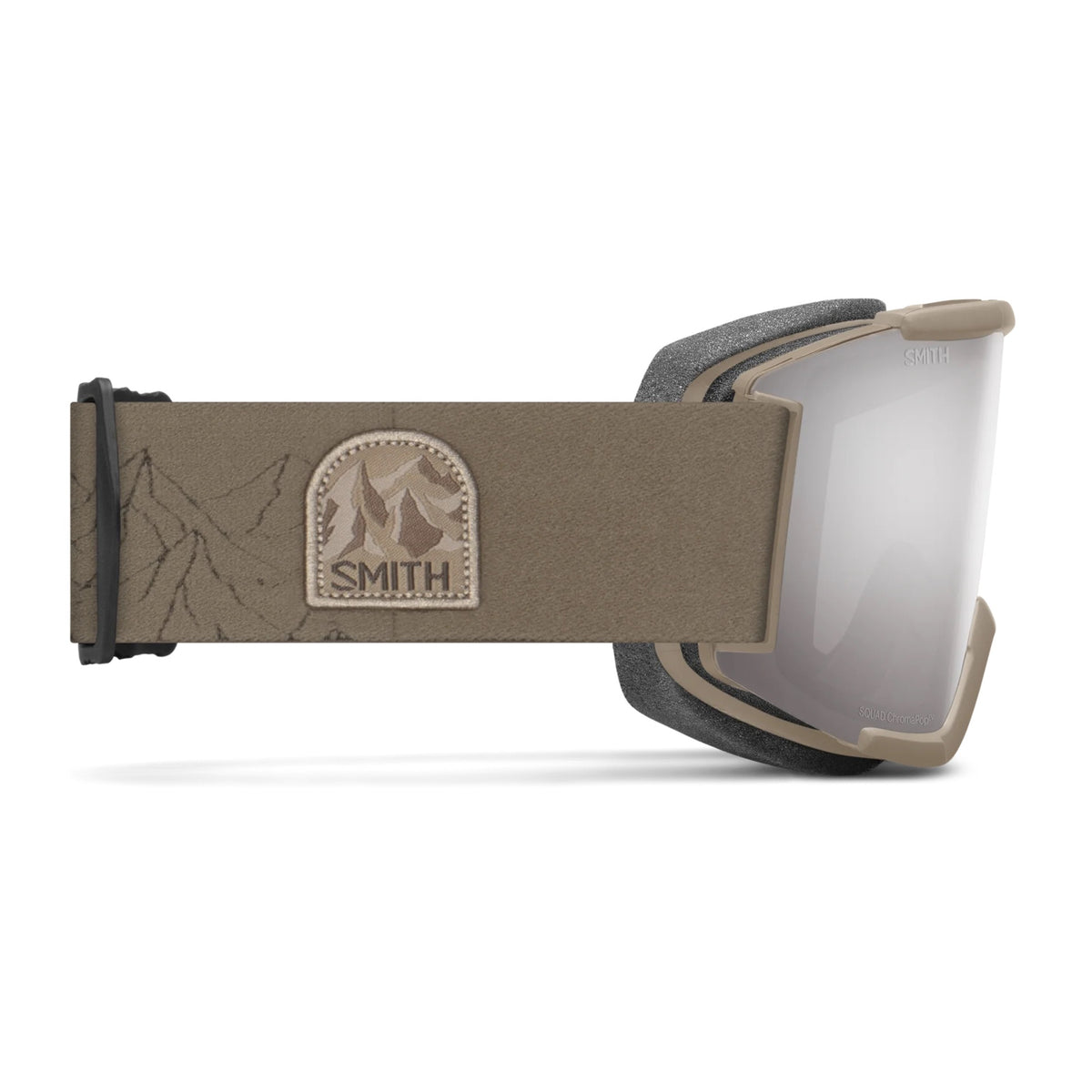 SMITH - Masque Snowboard Squad - ChromaPop - Bandit - Sun Platinum Mirror / Clear