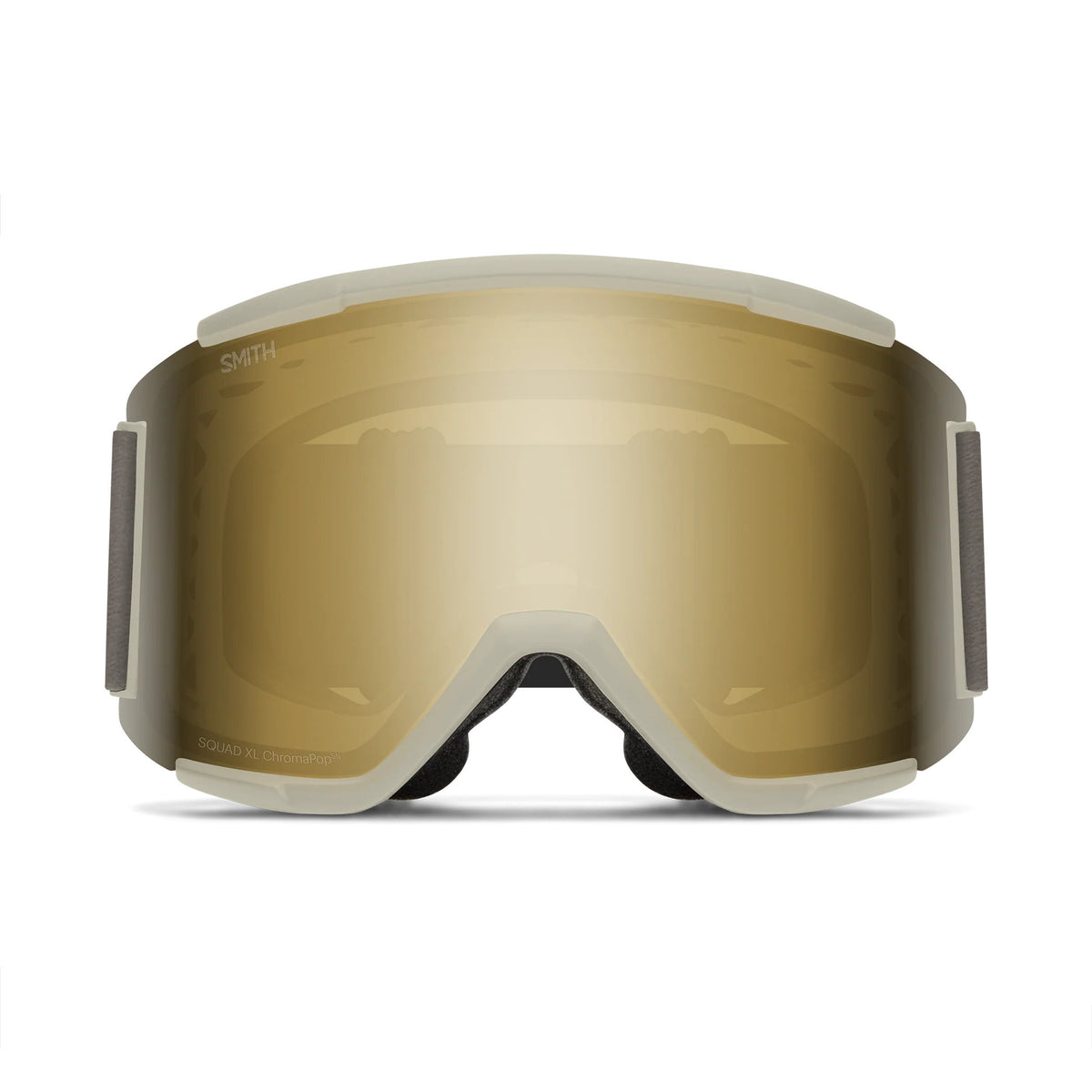 SMITH - Masque Snowboard Squad XL - ChromaPop - Chalk - Gold Mirror / Storm Blue Sensor