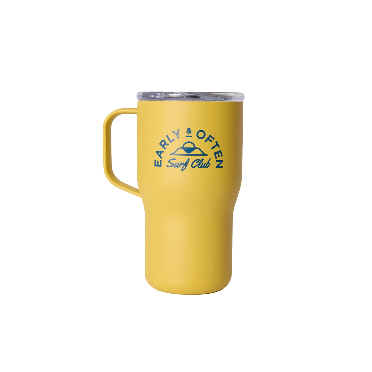 Almond Surfboards - Travel Mug Yellow