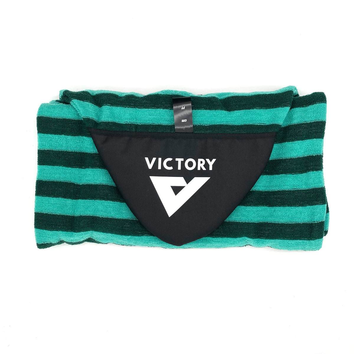 VICTORY - Housse chaussette surf - Retro / Fish / Hybrid - 7'2 - Turquoise / Grey