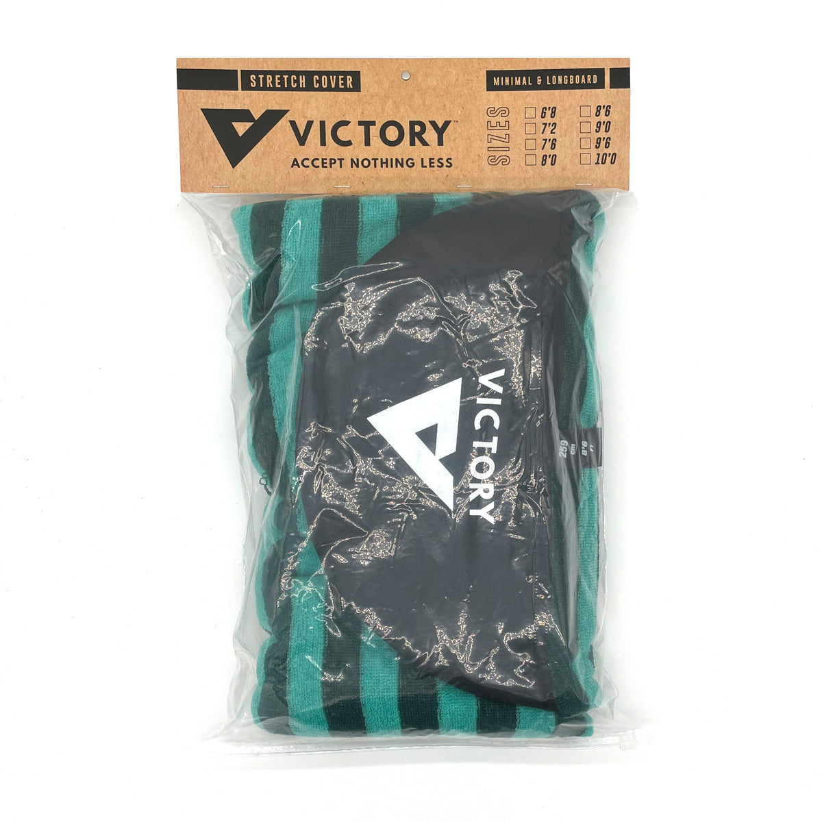 VICTORY - Housse chaussette longboard - 8'6 - Turquoise / Grey