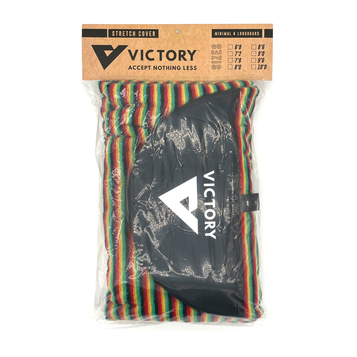 VICTORY - Housse chaussette longboard - 7'2 - Rasta