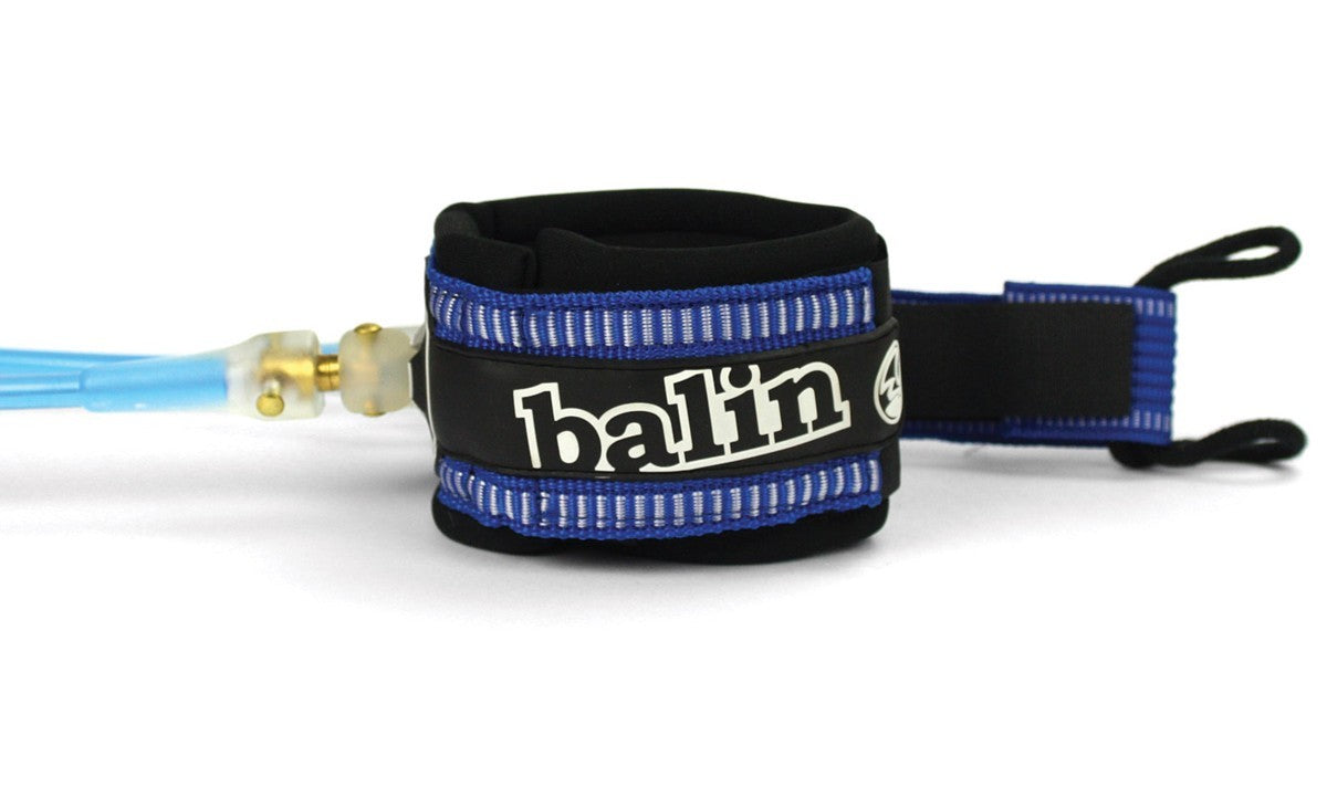 BALIN - Correa para longboard / SUP - Tobillo (7,4 mm) - Azul
