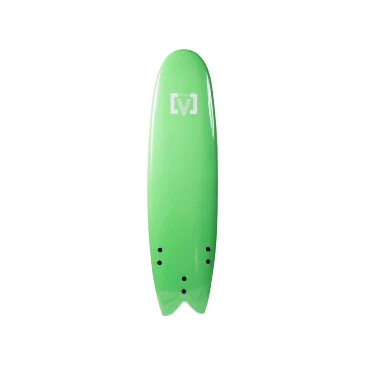 VICTORY - EPS Softboard - Foam Surfboard - Fish 6'6 - Green