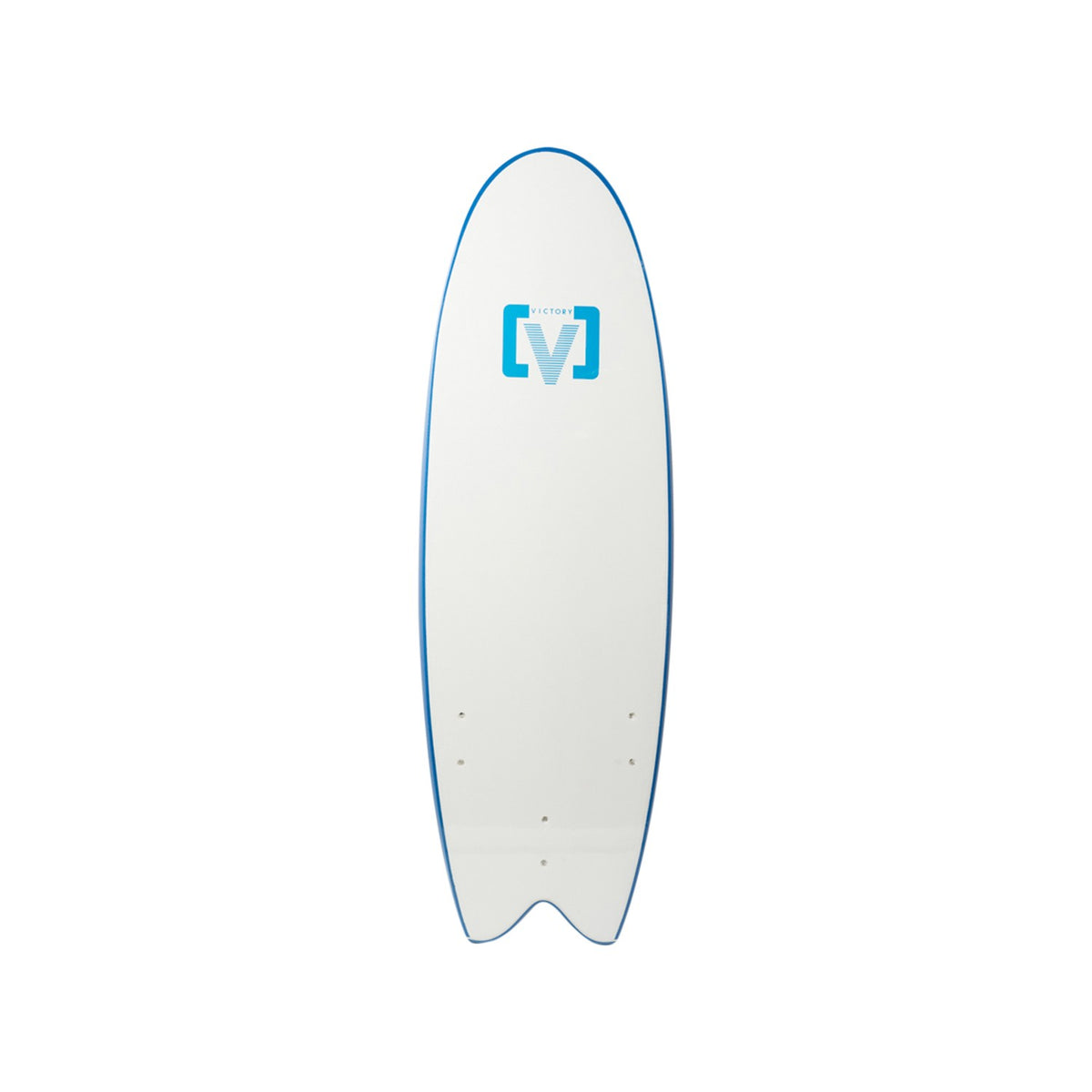 VICTORY - EPS Softboard - Planche de surf en Mousse - Fish 5'6 - Dark Blue