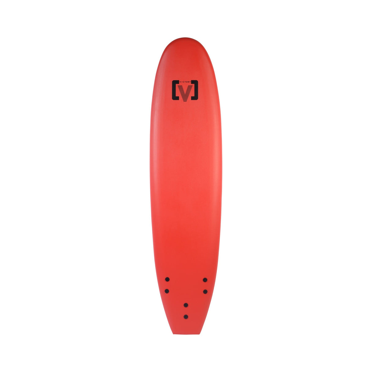 VICTORY - EPS Softboard - Foam Surfboard - Malibu 7'6 - Red