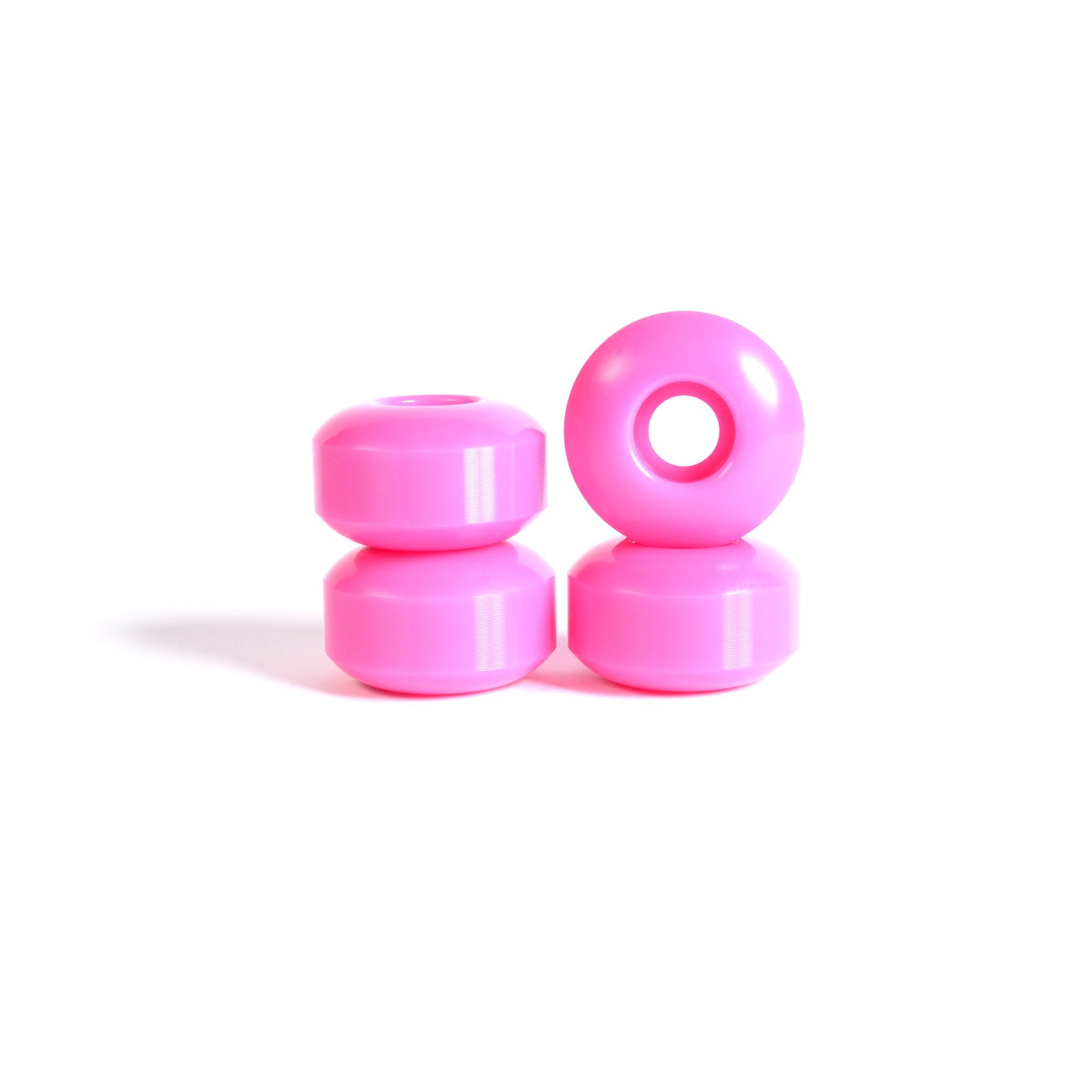 Skateboard wheels - YOCAHER 52x31mm 99a - Neon Pink