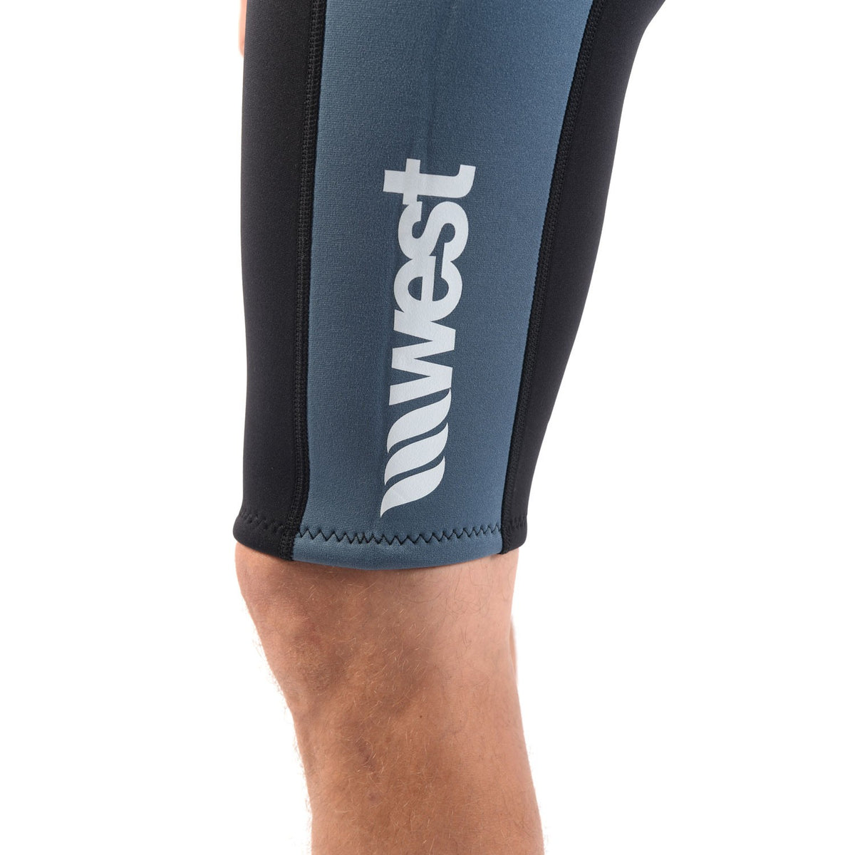 WEST - Traje de neopreno para surf - Enforcer-S Shorty 2/2 mm con cremallera trasera - Grafito